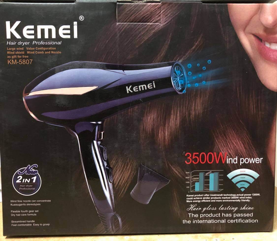 Kemei Hair Dryer In Bangladesh At Best Price Online Kemei Km5807
